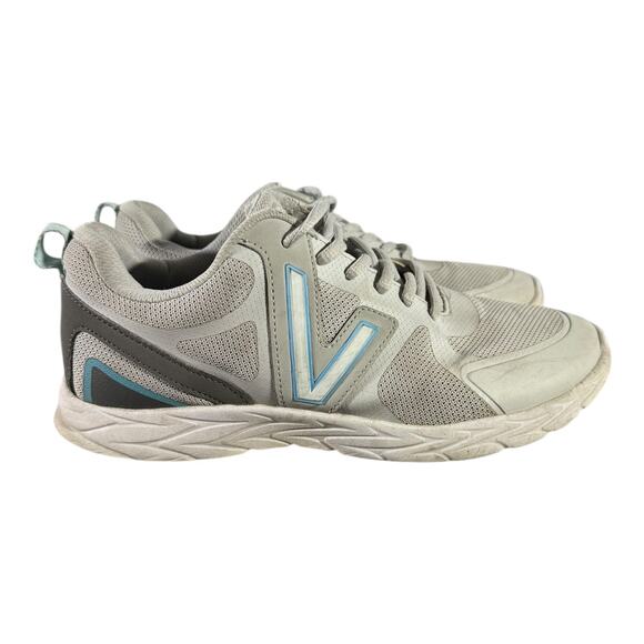 Vionic Shoes - Vionic Miles II Women’s Size 8 Walking Sneakers Gray Blue Orthotic Arch Support